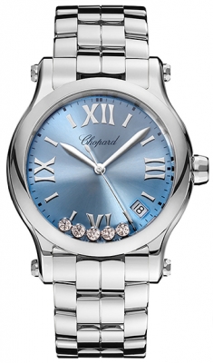 Buy this new Chopard Happy Sport Round Quartz 36mm 278582-3008 ladies watch for the discount price of £5,967.00. UK Retailer.